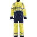 Blåkläder 6373-1804 Overall High Vis Geel/Marineblauw maat 52