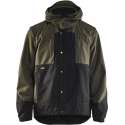 Blåkläder 4854-1977 Garden jas Ongevoerd Army Groen/Zwart maat S