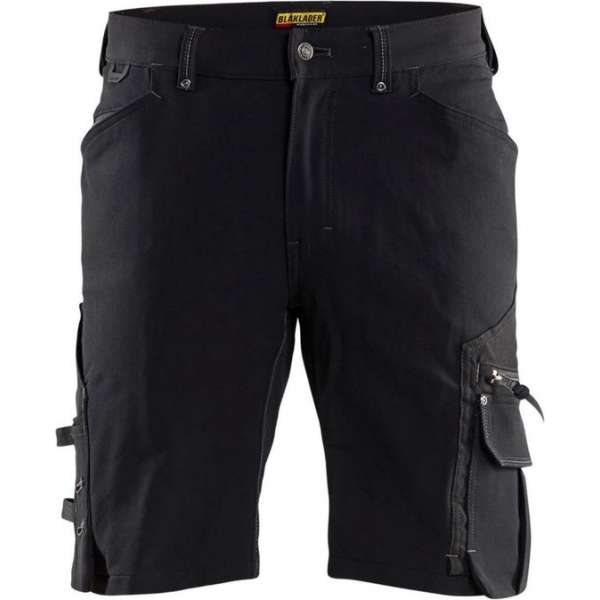 Blaklader Short 4-weg stretch X1900 zonder spijkerzakken - Zwart - C56 Blaklader Short 4-weg stretch X1900 zonder spijkerzakken - Zwart - C56