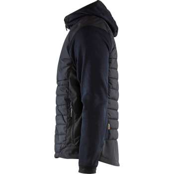Blåkläder 5930 Hybride Jack Donker Marineblauw/Zwart - M