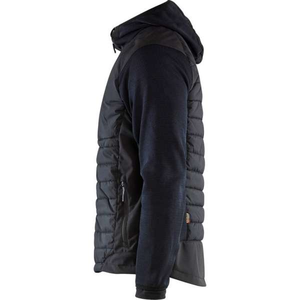 Blåkläder 5930 Hybride Jack Donker Marineblauw/Zwart - M