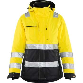 Blåkläder 4872-1987 Dames Winterjas High Vis Geel/Zwart maat XXL