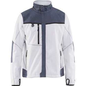 Blåkläder 4955-2524 Fleece jack functioneel Wit/Grijs maat XXL
