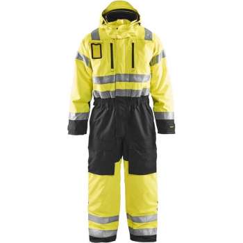 Blåkläder 6763-1977 Winteroverall High Vis Geel/Zwart maat 46