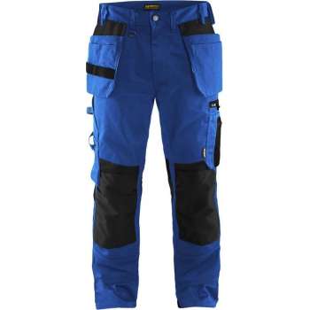 Blaklader Werkbroek met spijkerzakken - Korenblauw/Zwart - D112