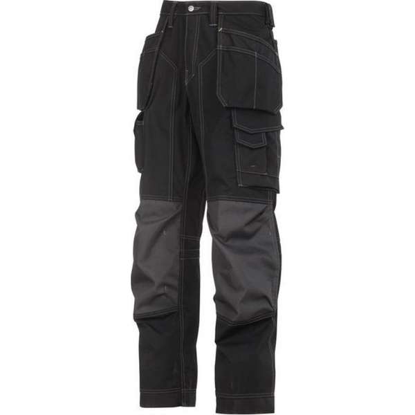 Snickers Rip-stop vloerleggersbroek zwart/ zwart maat 44 Snickers Rip-stop vloerleggersbroek zwart/ zwart maat 44