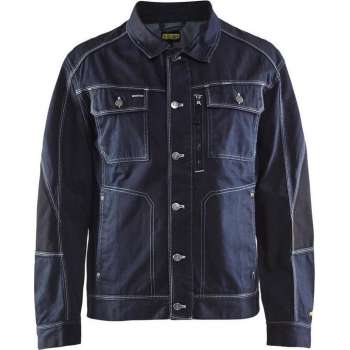 Blåkläder 4059-1140 Denim Jack Cordura® Marineblauw/Zwart maat XS