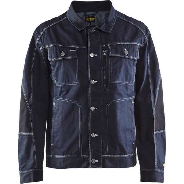 Blåkläder 4059-1140 Denim Jack Cordura® Marineblauw/Zwart maat XS Blåkläder 4059-1140 Denim Jack Cordura® Marineblauw/Zwart maat XS