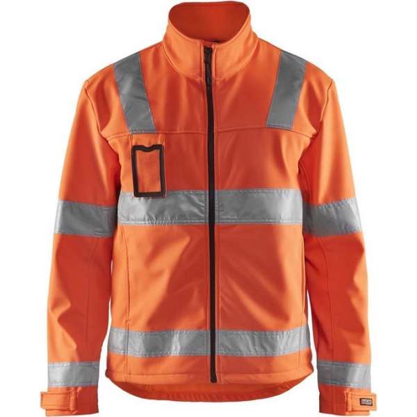 Blåkläder 4838-2535 Jack Softshell High Vis Oranje maat XXXL Blåkläder 4838-2535 Jack Softshell High Vis Oranje maat XXXL