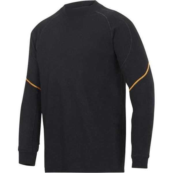 Snickers Flame Retardant LongSleeve T-shirt - 9427-0400 - Zwart - maat XL Snickers Flame Retardant LongSleeve T-shirt - 9427-0400 - Zwart - maat XL