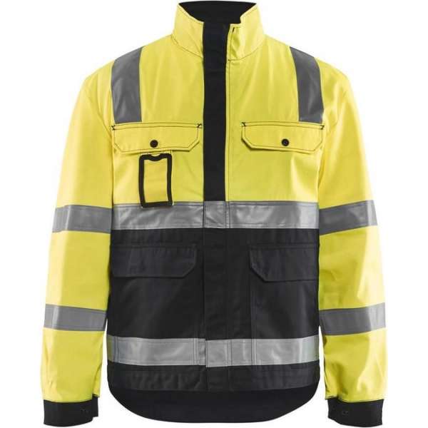 Blaklader Jack, ongevoerd High Vis - High Vis Geel/Zwart - S
