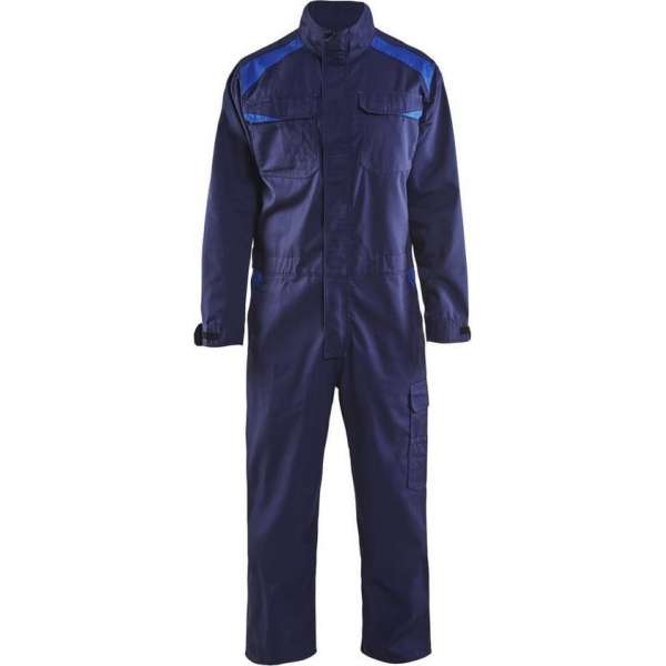 Blåkläder 6054-1800 Overall Industrie Marineblauw/Korenblauw maat 46 Blåkläder 6054-1800 Overall Industrie Marineblauw/Korenblauw maat 46
