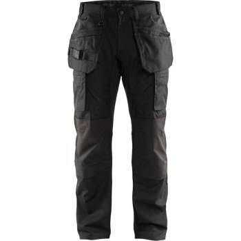 Blaklader Service werkbroek stretch - Zwart - D112