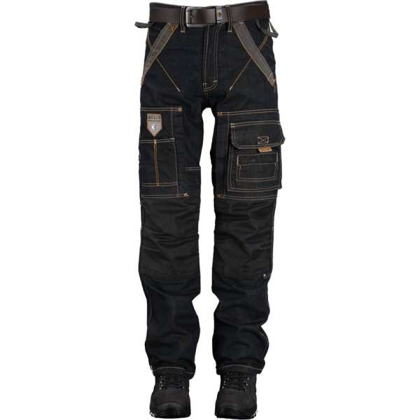 Beckum Workwear EBT14 Jeans met B-Protect Knie Denim blue 54 34 Beckum Workwear EBT14 Jeans met B-Protect Knie Denim blue 54 34