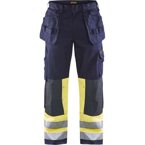 Blåkläder 1479-1514 Multinorm Werkbroek Marineblauw/Geel maat 50 Blåkläder 1479-1514 Multinorm Werkbroek Marineblauw/Geel maat 50