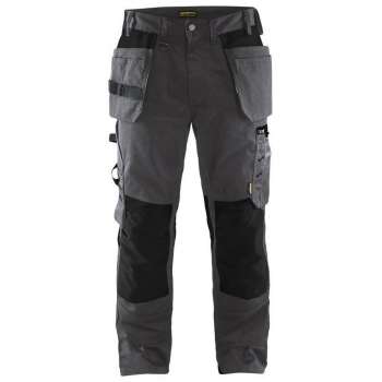 Blaklader BlÕklõder Werkbroek met spijkerzakken donkergrijs/zwart - maat C56
