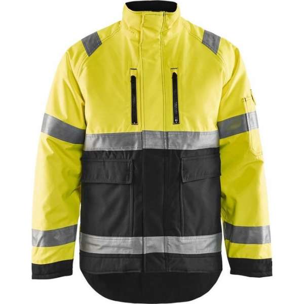 Blåkläder 4827-1977 Winterjas High Vis Geel/Zwart maat 4XL
