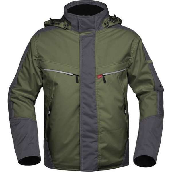 HAVEP Parka - Attitude - 50171 - Bosbouwgroen/Antraciet - maat 3XL