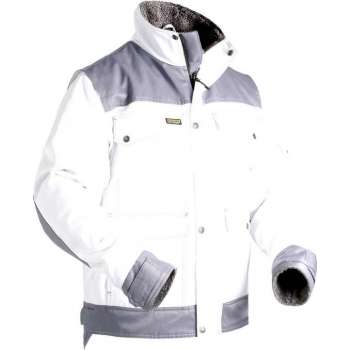 Blåkläder 4865-1900 Winterjas Schilders Wit/Grijs maat XL