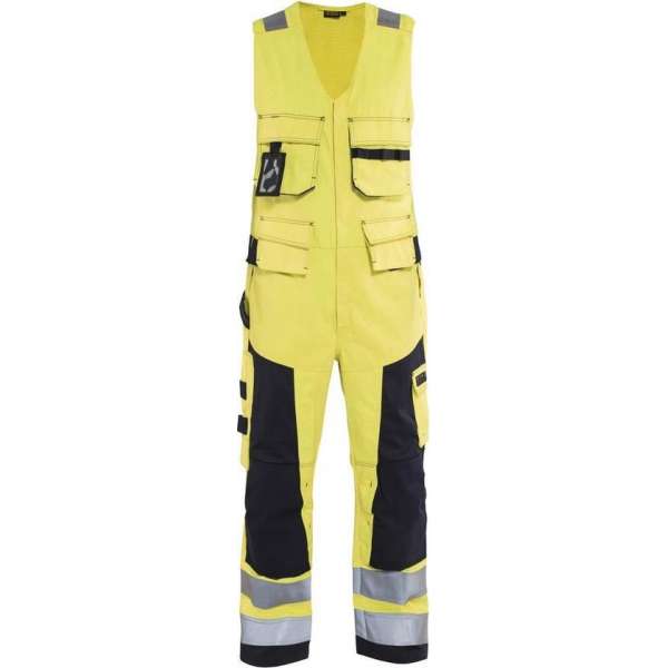 Blåkläder 2678-1514 Multinorm Amerikaanse overall Geel/Marineblauw maat 54 Blåkläder 2678-1514 Multinorm Amerikaanse overall Geel/Marineblauw maat 54