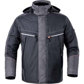 HAVEP 50171 Parka Zwart/charcoal grijs XXXL