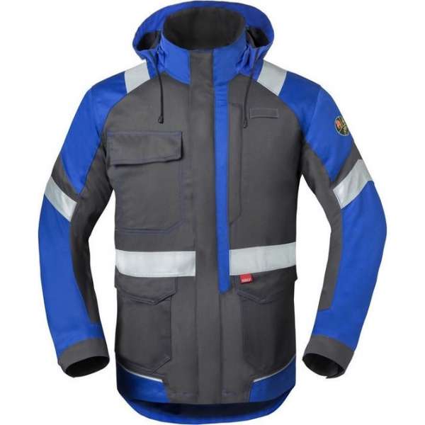 Havep 50188 Parka Charcoal Grijs/Korenblauw maat L