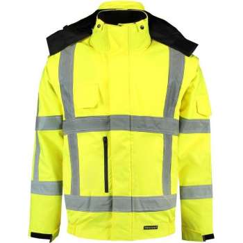 Tricorp Pilotjack - Werkjas 403006 - Fluor Geel - Maat XS