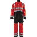 Blåkläder 6373-1804 Overall High Vis Rood/Zwart maat 46