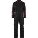 Blaklader Industrie overall stretch - Zwart/Rood - C62