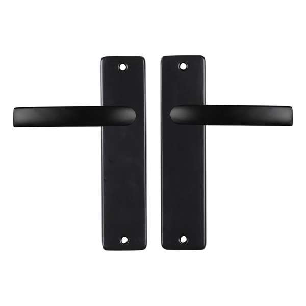 Starx Deurklink Zwart – Deurbeslag – Deurkruk met Schild – Blind - Deurklink Blok – 43 x 180 x Ø 18 mm Starx Deurklink Zwart – Deurbeslag – Deurkruk met Schild – Blind - Deurklink Blok – 43 x 180 x Ø 18 mm