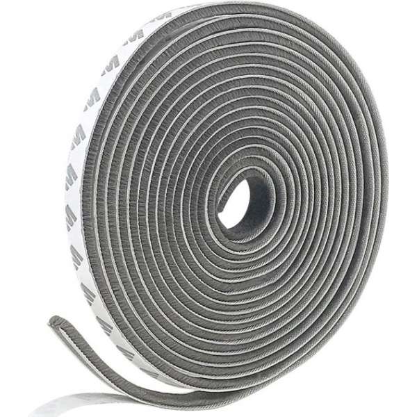 KOESTO Tochtstrips Voor Deuren 5 Meter - Deurborstel - Tochtband - Tochtstrip - Tochtborstel - Tochtstopper - 9 x 9 mm KOESTO Tochtstrips Voor Deuren 5 Meter - Deurborstel - Tochtband - Tochtstrip - Tochtborstel - Tochtstopper - 9 x 9 mm