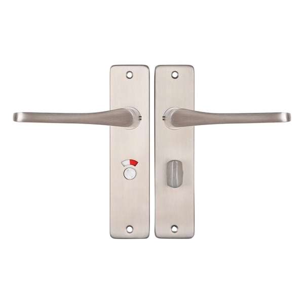 Starx Deurklink RVS – Deurbeslag – Deurschild met Toiletsluiting (WC57–5) – Deurklink Vlinder Starx Deurklink RVS – Deurbeslag – Deurschild met Toiletsluiting (WC57–5) – Deurklink Vlinder