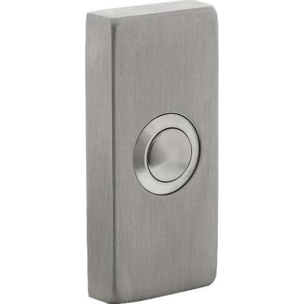 Intersteel Deurbel rechthoekig verdekt rvs Intersteel Deurbel rechthoekig verdekt rvs