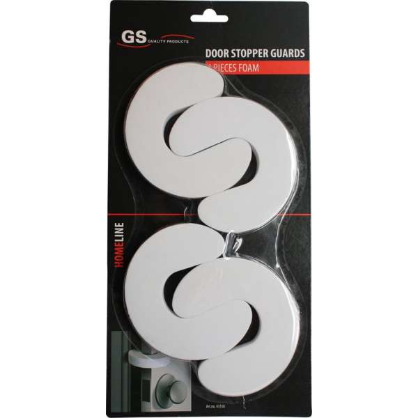 Deurstopper / deurklem - foam - 4 stuks - kinderbeveiliging Deurstopper / deurklem - foam - 4 stuks - kinderbeveiliging