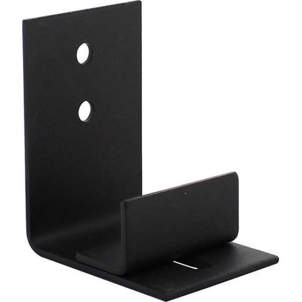 Intersteel Verstelbare deurgeleider tbv onderzijde schuifdeur zwart Intersteel Verstelbare deurgeleider tbv onderzijde schuifdeur zwart