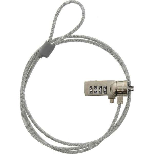 Slot voor je laptop of desktop met een 4-cijferige code. Slot voor je laptop of desktop met een 4-cijferige code.