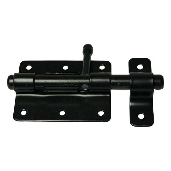 Grendel / schuif zwart 9 x 6 cm - heksluitingen - profielgrendels / poortsloten / plaatgrendels Grendel / schuif zwart 9 x 6 cm - heksluitingen - profielgrendels / poortsloten / plaatgrendels