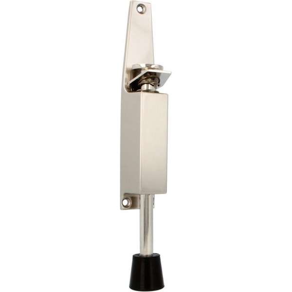 AMIG Deurvastzetter Deurstopper binnen - voetbediend – slag 45mm – Satijn Nikkel AMIG Deurvastzetter Deurstopper binnen - voetbediend – slag 45mm – Satijn Nikkel