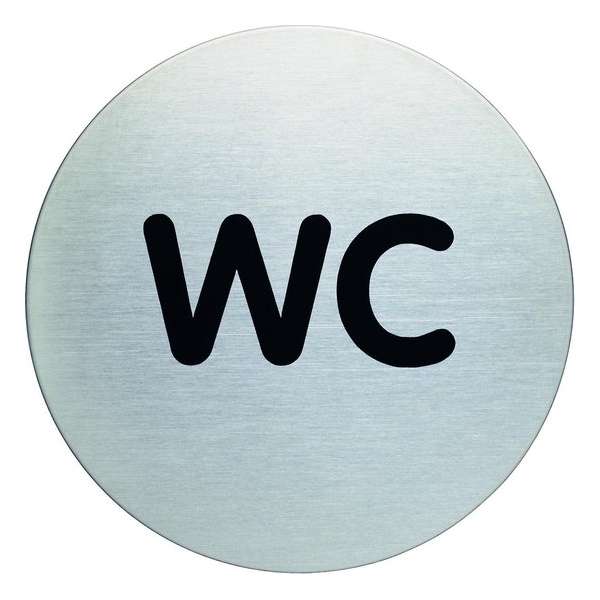 Pictogram|Deurbordje|"WC" Pictogram|Deurbordje|"WC"