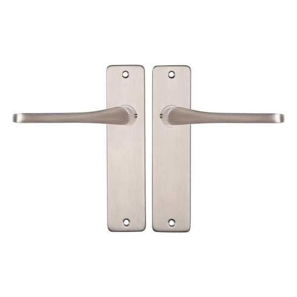 Starx Deurklink RVS – Deurbeslag – Deurkruk met Schild – Blind - Deurklink Vlinder - 43 x 180 mm – Ø 18 mm Starx Deurklink RVS – Deurbeslag – Deurkruk met Schild – Blind - Deurklink Vlinder - 43 x 180 mm – Ø 18 mm