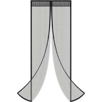 LUMEXX Vliegengordijn - Magnetisch - 90x210 cm - Hordeur - Deur - Zwart