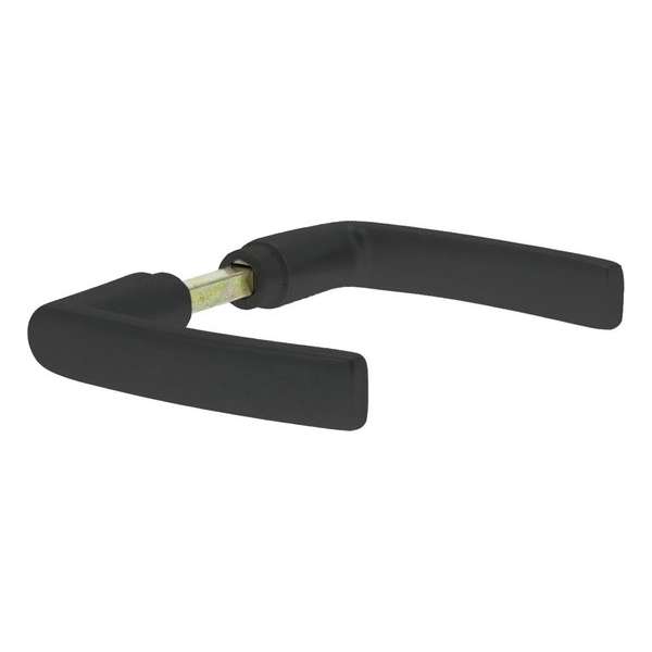 Deurkruk blok – aluminium – zwart Deurkruk blok – aluminium – zwart
