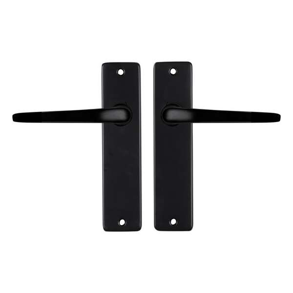 Starx Deurklink Zwart – Deurbeslag – Deurkruk met Schild – Deurklink Duim - 43 x 180 mm – Ø 18 mm Starx Deurklink Zwart – Deurbeslag – Deurkruk met Schild – Deurklink Duim - 43 x 180 mm – Ø 18 mm
