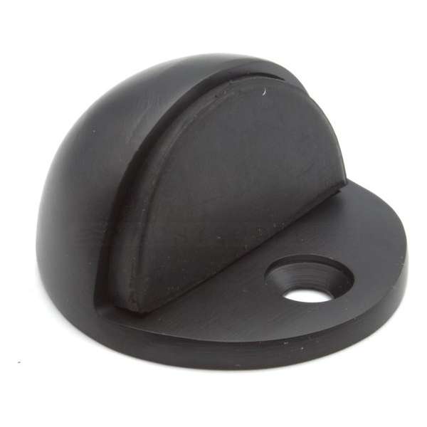 Deurstopper - Zwart - Half rond - Vloermontage Deurstopper - Zwart - Half rond - Vloermontage