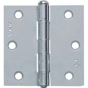 AXA Ongelagerd Scharnier met Rechte Hoeken - 76 x 76 mm - 1 stuk
