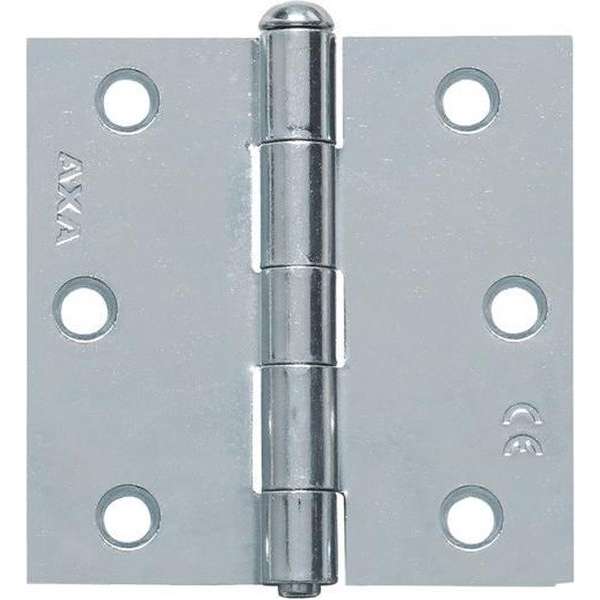 AXA Ongelagerd Scharnier met Rechte Hoeken - 76 x 76 mm - 1 stuk AXA Ongelagerd Scharnier met Rechte Hoeken - 76 x 76 mm - 1 stuk