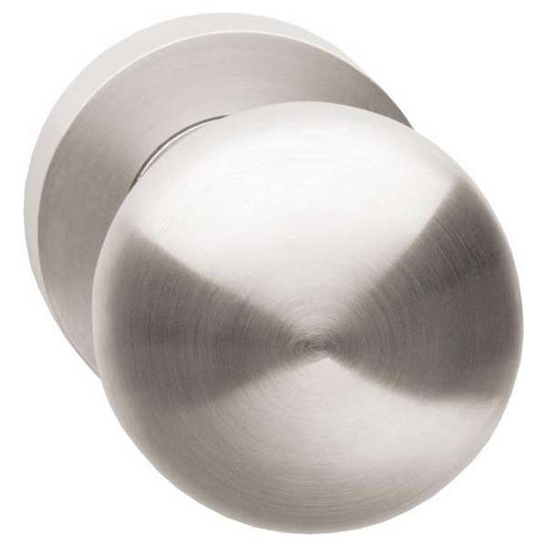 Intersteel Knop op rozet nikkel mat Intersteel Knop op rozet nikkel mat