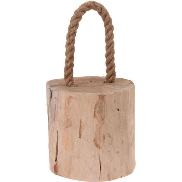 1x Deurstopper teak met draagtouw 19 cm - Huishouden - Woonaccessoires/benodigdheden - Deurstoppers/raamstoppers van hout 1x Deurstopper teak met draagtouw 19 cm - Huishouden - Woonaccessoires/benodigdheden - Deurstoppers/raamstoppers van hout