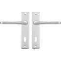Starx Deurklink Aluminium – Deurbeslag – Deurschild met Sleutelgat (SL72) – Deurklink Vlinder