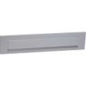 Briefplaat aluminium